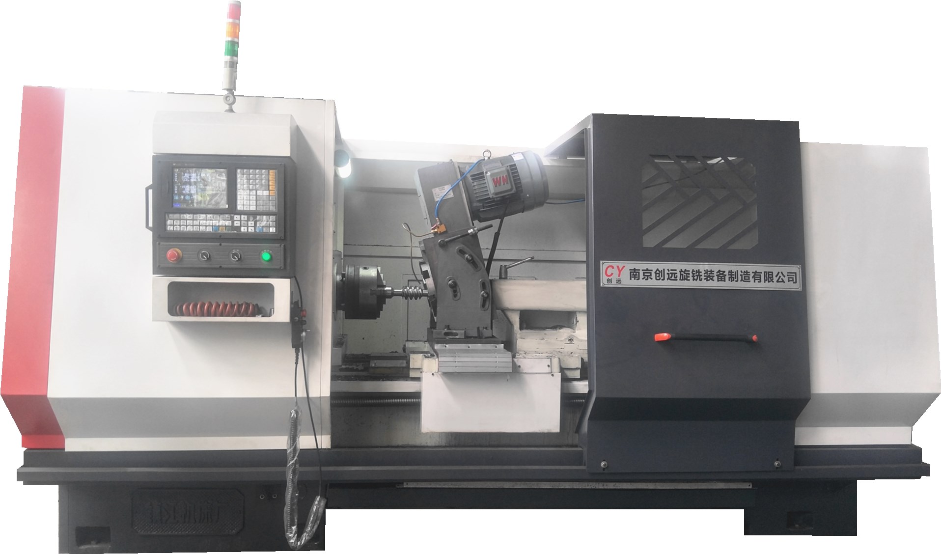 減速機蝸桿旋風銑床（內旋銑25°）